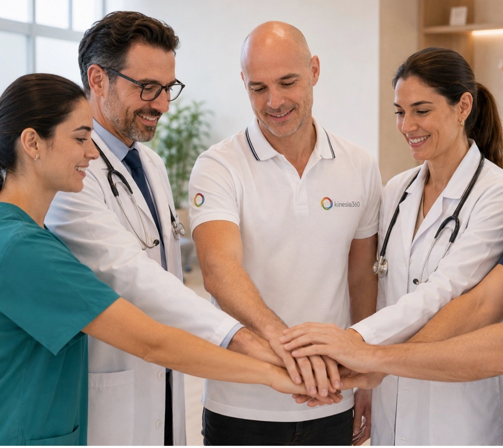 Coordinación entre profesionales sanitarios en Kinesia360